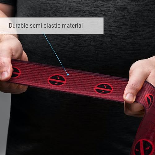 Hayabusa Marvel Hero Elite Mexican Style Boxing Hand Wraps for Men & Women - color: Deadpool