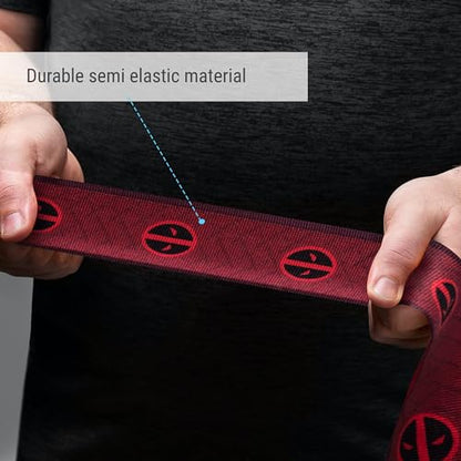 Hayabusa Marvel Hero Elite Mexican Style Boxing Hand Wraps for Men & Women - color: Deadpool