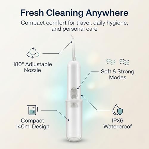 Portable Bidet Sprayer 140ml – Compact Handheld Travel Bidet Bottle for Personal Hygiene & Camping – Adjustable Gentle Water Spray, Lightweight & Easy to Carry for Fresh Cleaning Anywhere.