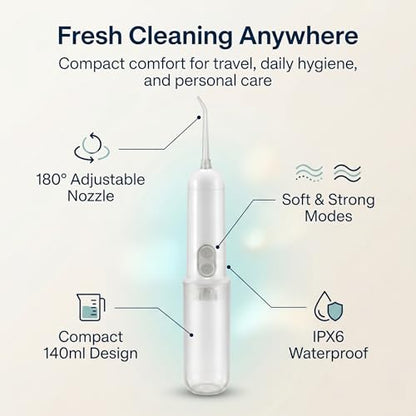 Portable Bidet Sprayer 140ml – Compact Handheld Travel Bidet Bottle for Personal Hygiene & Camping – Adjustable Gentle Water Spray, Lightweight & Easy to Carry for Fresh Cleaning Anywhere.