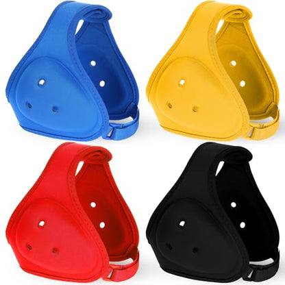 Jerify 4 Pcs Wrestling Headgear for Kids Youth Headgear Wrestling Head Gear for Kids Youth Soft Grappling Headgear Ear Guard Protective