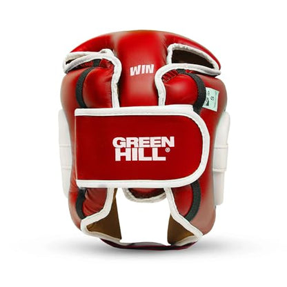 Boxing Headgear for Men and Women MMA Headgear Muay Thai Head Gear – Sparring Gear, Professional Training Headgear Head Guard Win from Green Hill - size: Medium