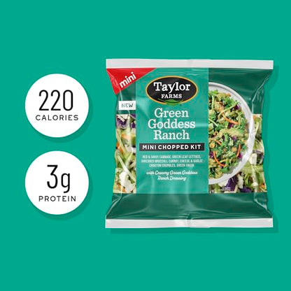 Taylor Farms Green Goddess Ranch Mini Chopped Salad Kit 4.55oz