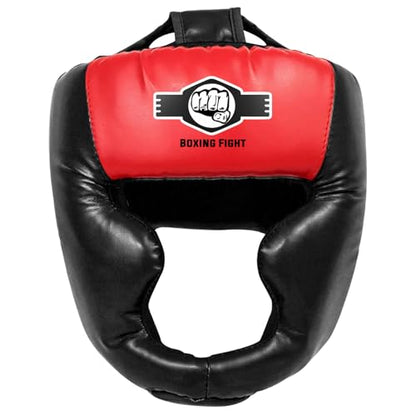 2 Pack & 1 Pack Boxing Headgear - Sparring Safety Head Guard for MMA, Kickboxing, Muay Thai, Boxing - Men, Women, Kids - color: Red, size: Small-Medium