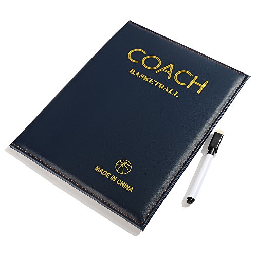 LYYS Folding Magnetic Basketball Coaching Board Basketball Coach Tactics Book - color: Multicolor
