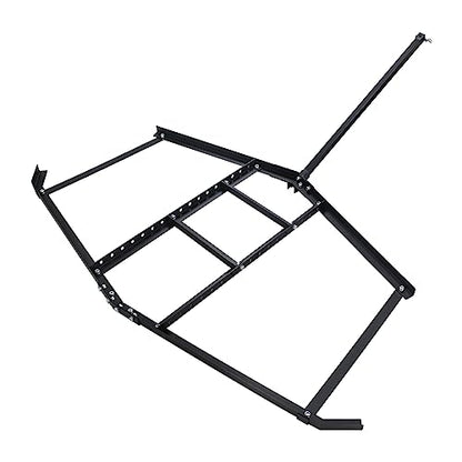 Driveway Drag Harrow 74”Width, 39" Length Driveway Drag with 2 Adjustable Bars for Field and Lawn Leveling, Driveway Grader for ATV, UTV, Garden Lawn Tractors