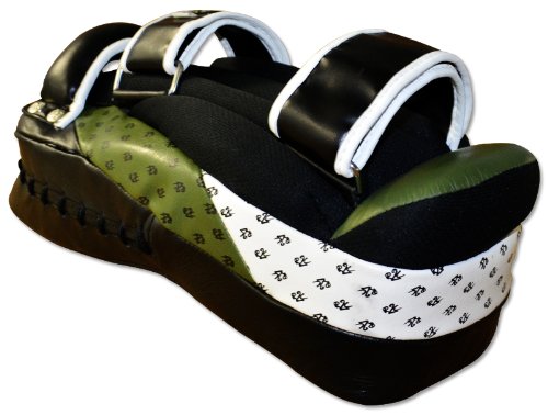 Ring to Cage Ultima MiM Foam Leather Curved Thai Pad, for MMA, Muay Thai, Kickboxing