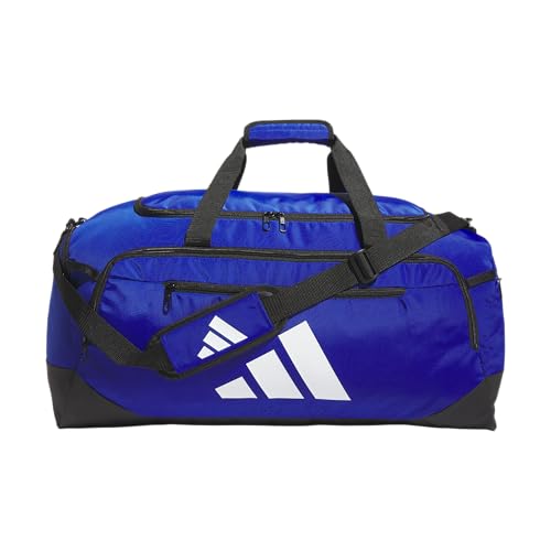 adidas Defender 5 Duffel Bag for Sports, Gym and Travel, Team Royal Blue, OSFA - color: Team Royal Blue, style: Large (100l)