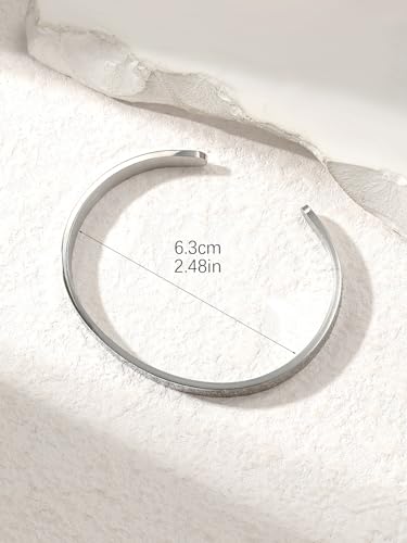 DATOA Islamic Jewelry Gifts for Women Allah Gold Bangles Bracelets Arabic Cuff Bracelet for Women Men Islam Eid Ramadan New Year Gifts - style: Rugby