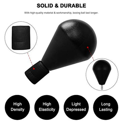 Reflex Bag, Freestanding Punching Bag with Stand, Speed Boxing Ball, Height Adjustable for Adults & Teens, Perfect for Stress Relief/Fitness/Punch Training at Home, Easy Assembly & Durable