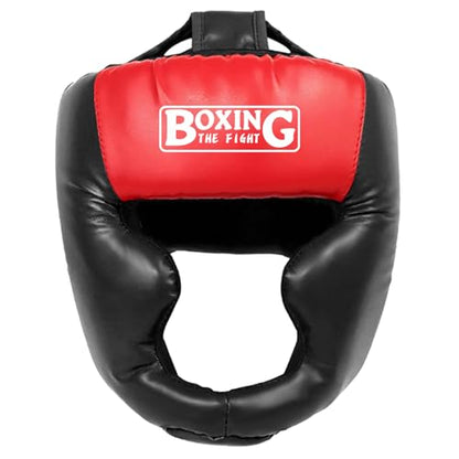 2 Pack & 1 Pack Boxing Headgear - Sparring Safety Head Guard for MMA, Kickboxing, Muay Thai, Boxing - Men, Women, Kids - color: Red, size: Large-X-Large