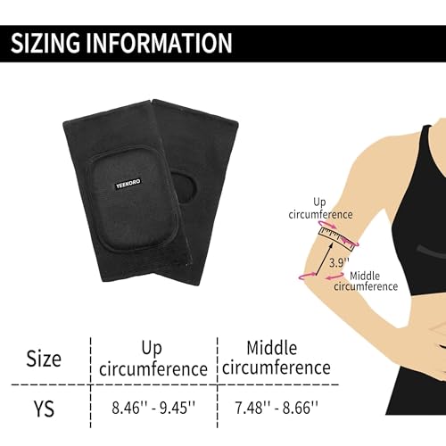 Kids Elbow Pads, Breathable Elbow Protector for Boys Girls - size: YS-2 pack