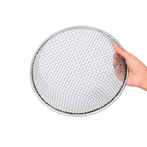Soil Sifter for Garden Suitable for 5 Gallon Buckets (2 PCS 1/4in,1/8in) - size: 1/4 inch, 1/8 inch