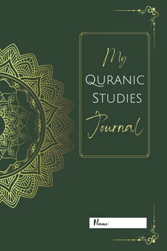 Quranic Studies Journal -GREEN-: Quran Journal with Surah Tracker