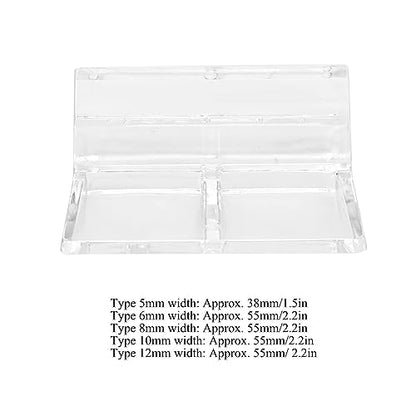 Aquarium Glass Cover Clip, 20Pcs/Set Clear Acrylic Clip Holder Support Clamp Accessory for Aquarium Fishtank(10mm)