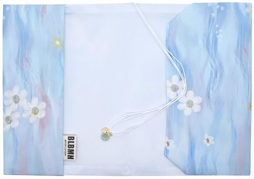 BLBMH 10x7 Fabric Book Covers for Hardcover Paperbacks Bible - Flower B - color: Flower B