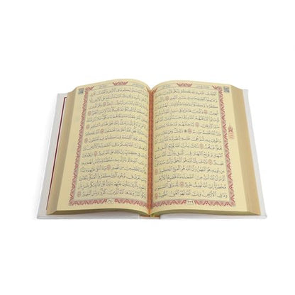 FURKAN Thermo Leather Quran Green, Prayer Rug and Prayer Beads, Zuhre Gift Box - Green - color: Green