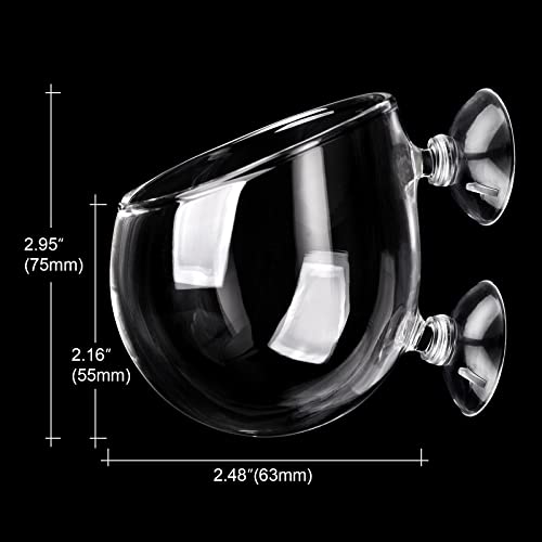 WEAVERBIRD Aquarium Plant Decoration with 2 Suction Cups for Fish Tank, Glass