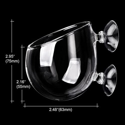WEAVERBIRD Aquarium Plant Decoration with 2 Suction Cups for Fish Tank, Glass