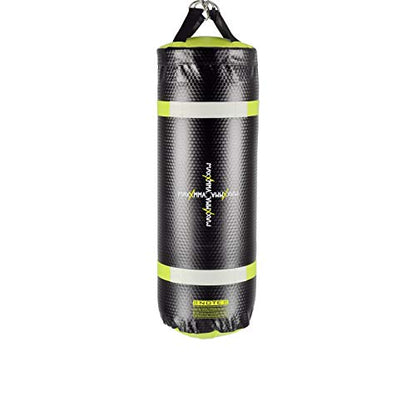 MaxxMMA 3 ft 4-in-1 Water/Air Heavy Bag | Training & Fitness, Uppercut Workout, MMA Grappling, Punching Bag - color: Black/Neon Yellow