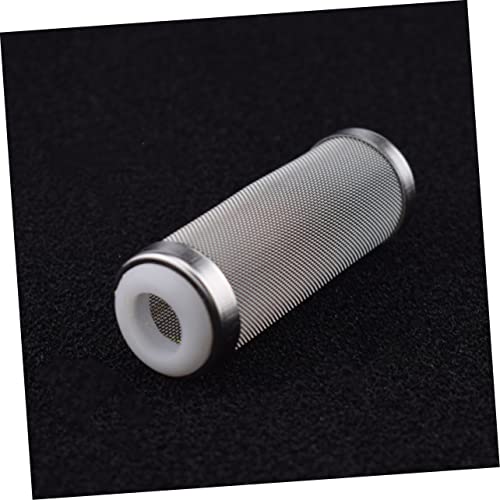 SUPVOX 3Pcs Stainless Steel Fish Tank Cover Inlet Net for Aquarium White Prevents Debris Protects Young Fish and Shrimp Freshwater Environments