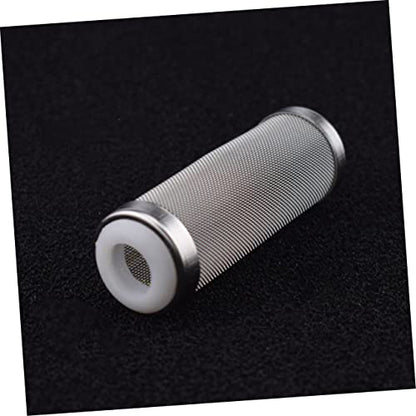 SUPVOX 3Pcs Stainless Steel Fish Tank Cover Inlet Net for Aquarium White Prevents Debris Protects Young Fish and Shrimp Freshwater Environments