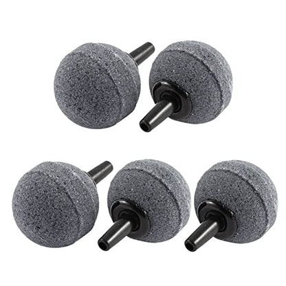 Air Stone Cylinder Bubble Diffuser Airstones for Aquarium 0.8/0.9inch Diffuser Release Tool for Nano Air Pumps Small Buckets and Fish Tanks - size: 5P