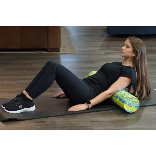 Low Density Soft/Medium Foam Physical Therapy Roller (12" Full Round) - size: 12" Full Round