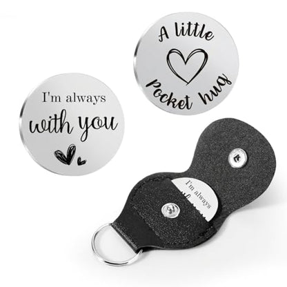 Pocket Hug Token 2026 Graduation Giftsfor her him Mothers Day Gifts for Mom Thank You Gift for Her Him - color: I'm Always With U