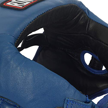 Ringside Competition Boxing Muay Thai MMA Sparring Head Protection Headgear Without Cheeks - color: Red, size: Medium