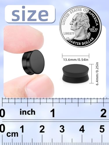 Evnlo 12 Pairs Strong Hijab Magnets, Thin Pinless Magnetic Hijab Pins for Scarf, Shirt, Veil, Dress– No-Snag Matte, Multi-Use for Women - color: 12 Pairs Matte Mix