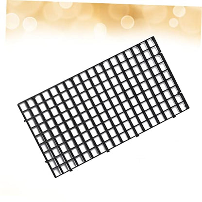 BESPORTBLE 2pcs Fish Segregation Board for Aquariums Black Isolation Net for Breeding and Separation Construction Easy Attachment Clamps