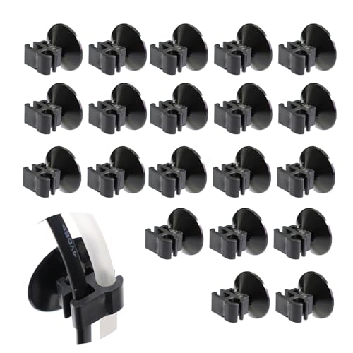 20Pcs Aquarium Suction Cup Clip for Fish Tank Oxygen Tube Hose Pump Power Cord Buckle Wire Finisher Suction Cups Aquarium Accessories