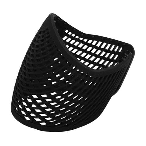 Dioche Hijab Headband Holder Cap Nylon Elastic Anti Slip Under Scarf Underband for Women with Breathable Quick Dry Stretch Fit for Daily Work Sports (Black)