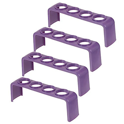 4pcs Test Tube Racks Laboratory Tube Shelf Test Holder School Teaching Aids Mailings