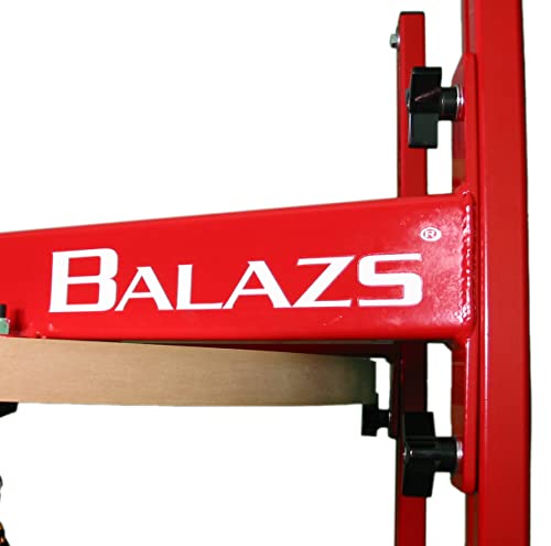 Balazs i-Box Speed Bag Platform - Heavy Duty Commercial Steel, Made in USA | Commercial Grade 11-Gauge Steel, 12" Adjustable Wall Mount, Pro Level III Swivel, 24" Drum, Made in USA - color: Black