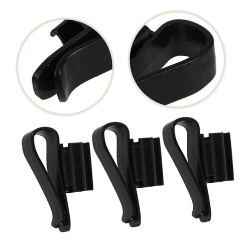 Yardwe 8pcs Hose Fixing Clamps for Fish Tank Compact Aquarium Water Hose Clips Versatile and Space Efficient Clips for Aquariums and Water Tubes - color: Black