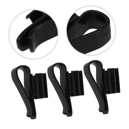 Yardwe 8pcs Hose Fixing Clamps for Fish Tank Compact Aquarium Water Hose Clips Versatile and Space Efficient Clips for Aquariums and Water Tubes - color: Black