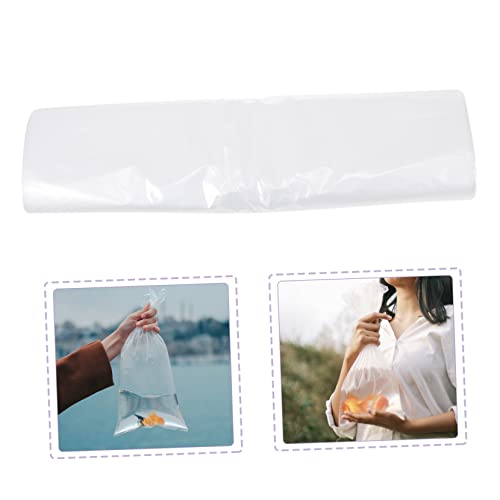 PRETYZOOM 20PCS Leak-proof Live Fish Transport Bags Sturdy Plastic Aquarium Packing Pouches for Fish Fry for Home Aquariums and Outdoor Travel - size: 45X85X0.1CM