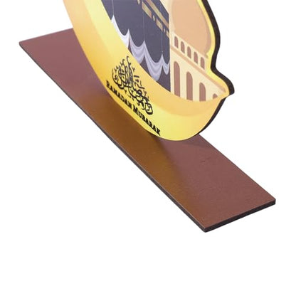 Ramadan Decorations,Eid Mubarak Table Decor,Happy Ramadan Kareem Signs,Al-Fitr Tabletop Party Supplies for Home Kitchen