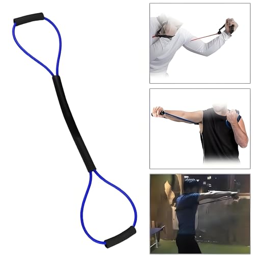Boxing Resistance Bands for Strength and Speed Training, Boxing Training Equipment with Varied Resistance Levels Enhance Your Boxing Skills Fit for Fighters, Athletes and Fitness - color: Blue(25LB)