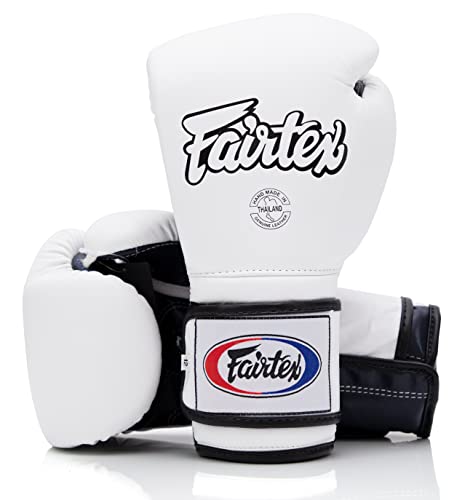 Fairtex BGV9 Boxing Gloves with Deodorizer Inserts | Mexican Style Glove for Hard Hitters + Odor & Moisture Absorber for Boxing, MMA, Muay Thai | Perfect Bundle for Clean & Durable Gear