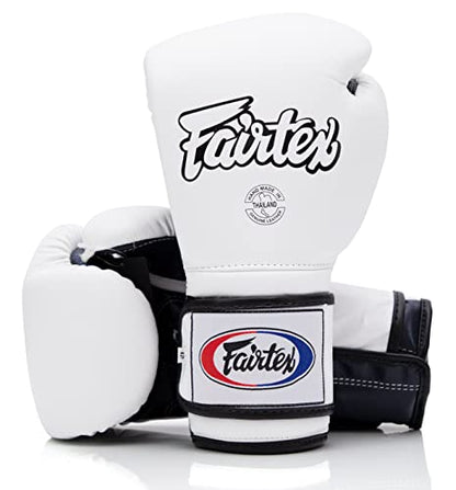 Fairtex BGV9 Boxing Gloves with Deodorizer Inserts | Mexican Style Glove for Hard Hitters + Odor & Moisture Absorber for Boxing, MMA, Muay Thai | Perfect Bundle for Clean & Durable Gear