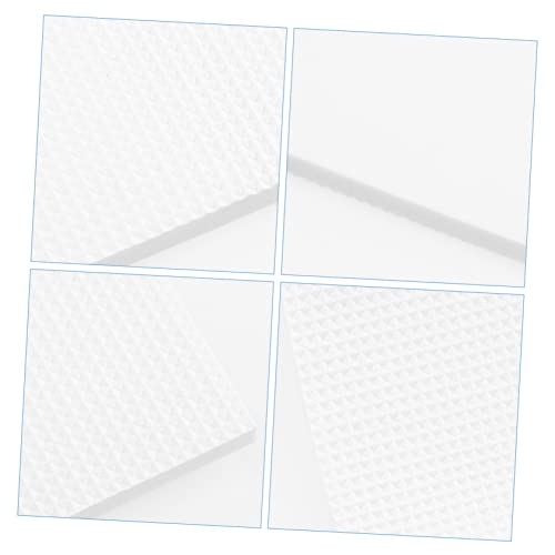 Mikikit Shockproof Aquarium Pad Nonslip Fish Tank Cushioning Mat Thick Insulated Bottom for Fish Tanks Protects Reduces - color: White