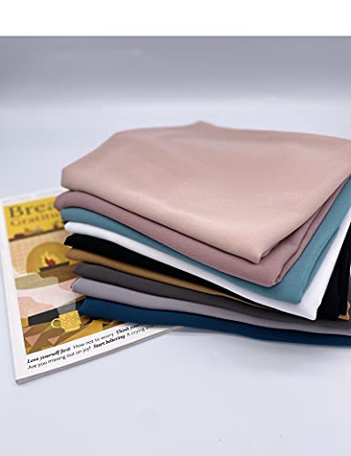 Txameru Hijab for Women Chiffon Hijab Scarfs for Women Long Shawl - color: Dusty Rose