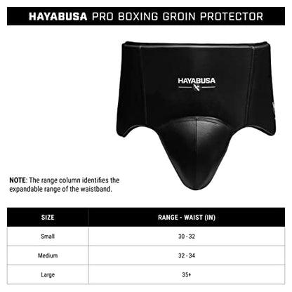 Hayabusa Pro Boxing Groin Protector for Men - size: Large