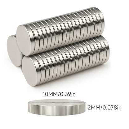 Metal Collar Stay Magnets, Strong Magnets for Collar Stays Magnetic, Valued Pack in a Gift Box (Silver, 80Pcs) - size: 80Pcs