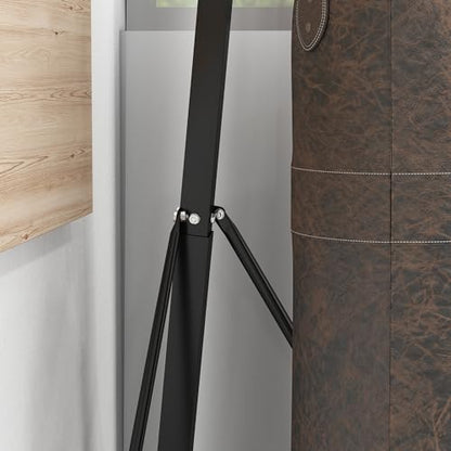 Foldable Heavy Bag Stand 67" -Adjustable Height Boxing Stand for Home Gyms