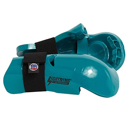 ProForce Lightning Punches Karate/Martial Arts Sparring Gloves - color: Teal, size: Small