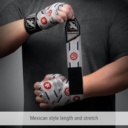 Hayabusa Marvel Hero Elite Mexican Style Boxing Hand Wraps for Men & Women - color: Falcon